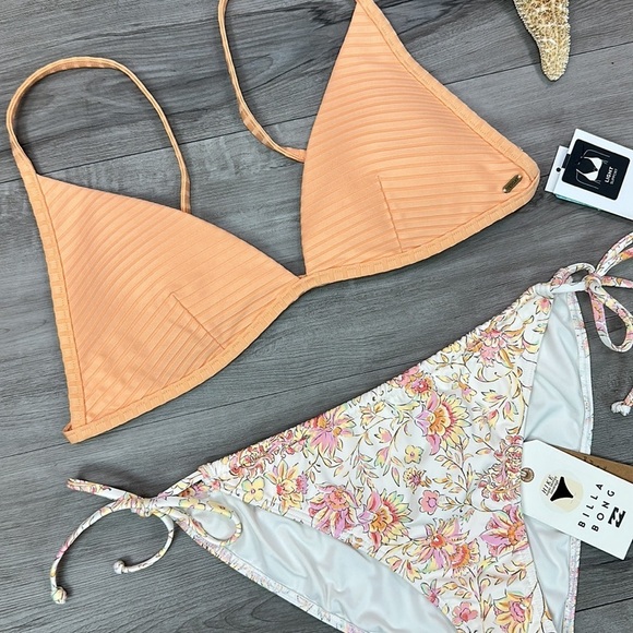 ☀️RIP CURL☀️ BILLABONG☀️ PREMIUM SURF BANDED FOED TRY DAY DREAMIN HIKE BIKINI - Picture 7 of 16